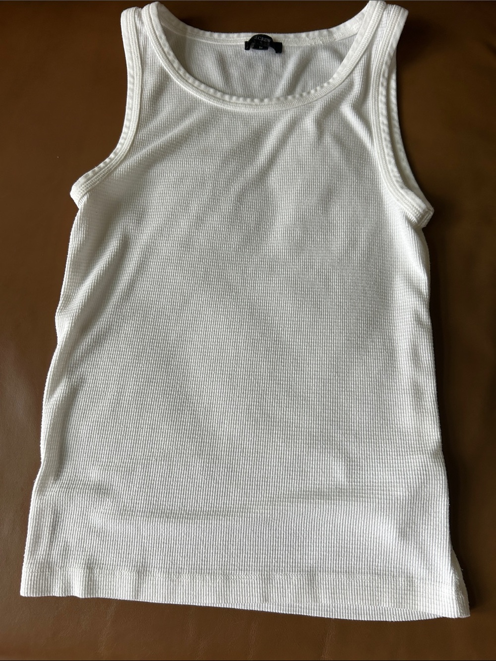 J Crew Waffle Tank M